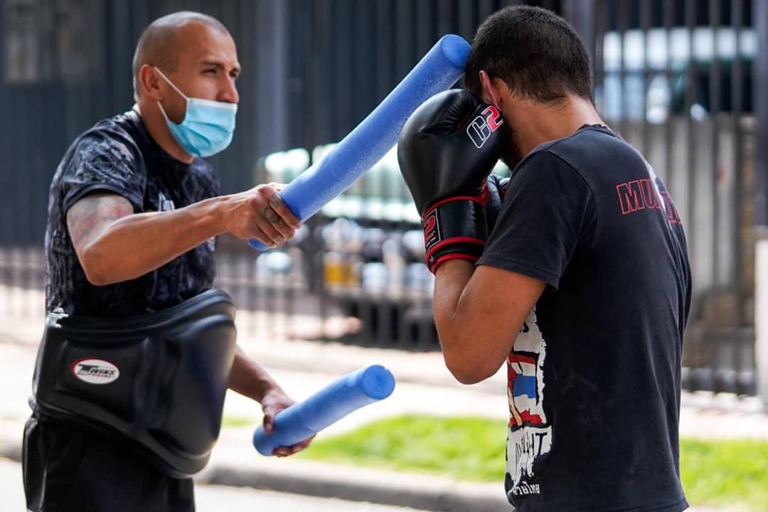 Conditioning pad work at Jaguar