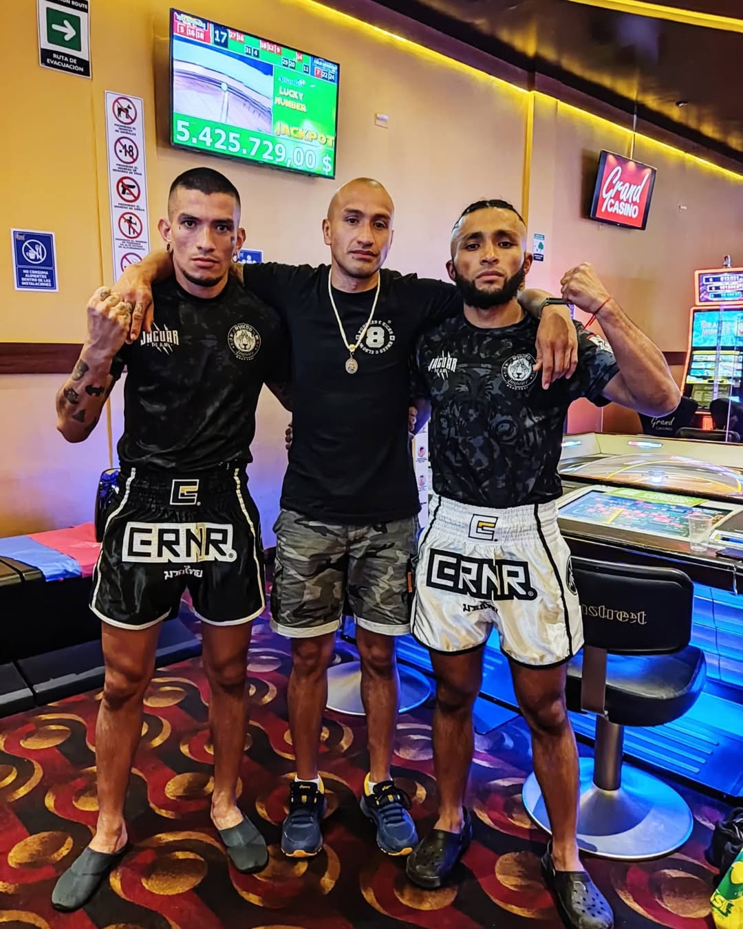 Team at competition event